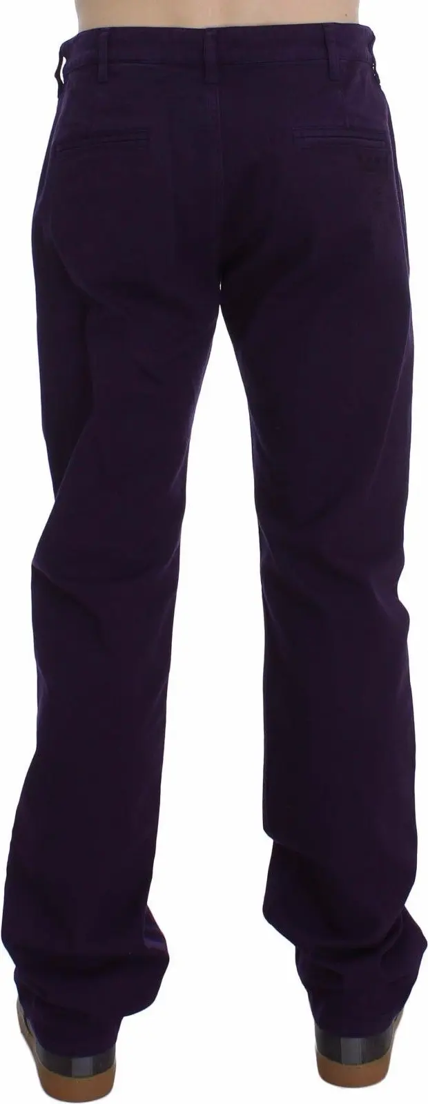 Hose Gianfranco Ferre Lila Baumwolle Stretch