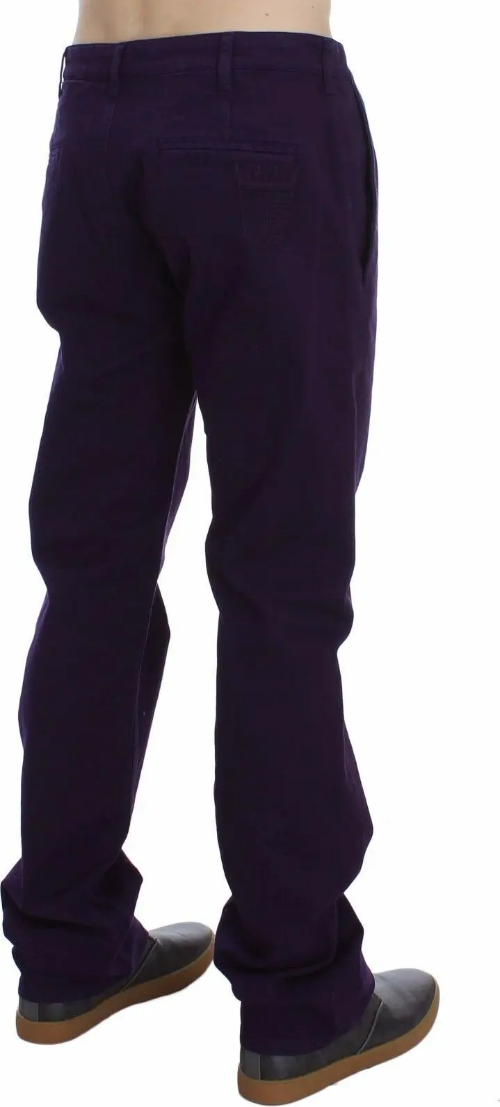 Hose Gianfranco Ferre Lila Baumwolle Stretch