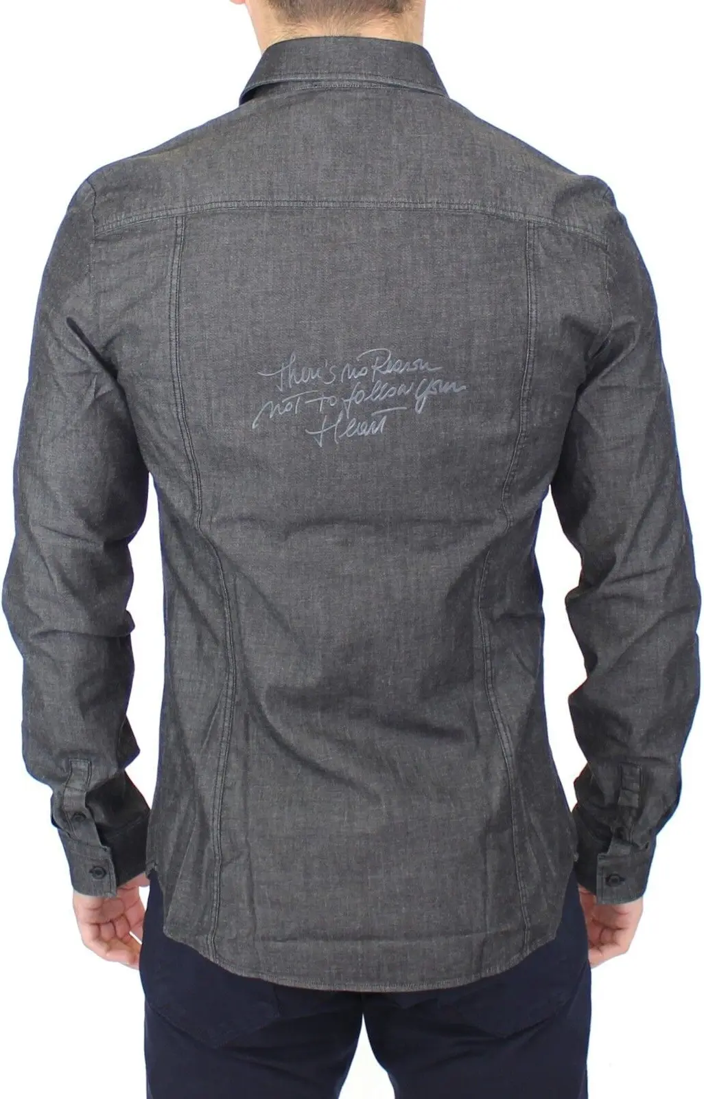 Hemd Ermanno Scervino Denim Jeans Baumwolle Casual Stretch