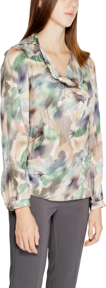 Grüne Polyester-Bluse Rinascimento