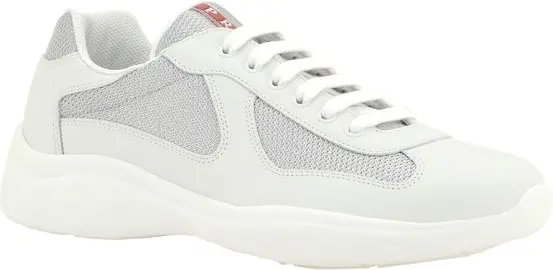 Weiße Low-Top-Sneaker aus Kalbsleder Bos Taurus