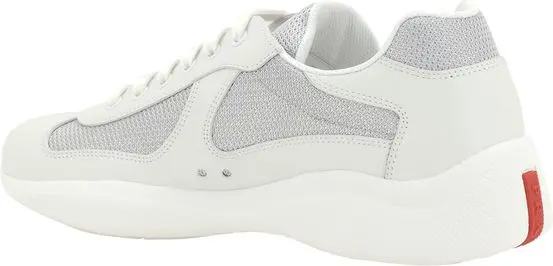 Weiße Low-Top-Sneaker aus Kalbsleder Bos Taurus