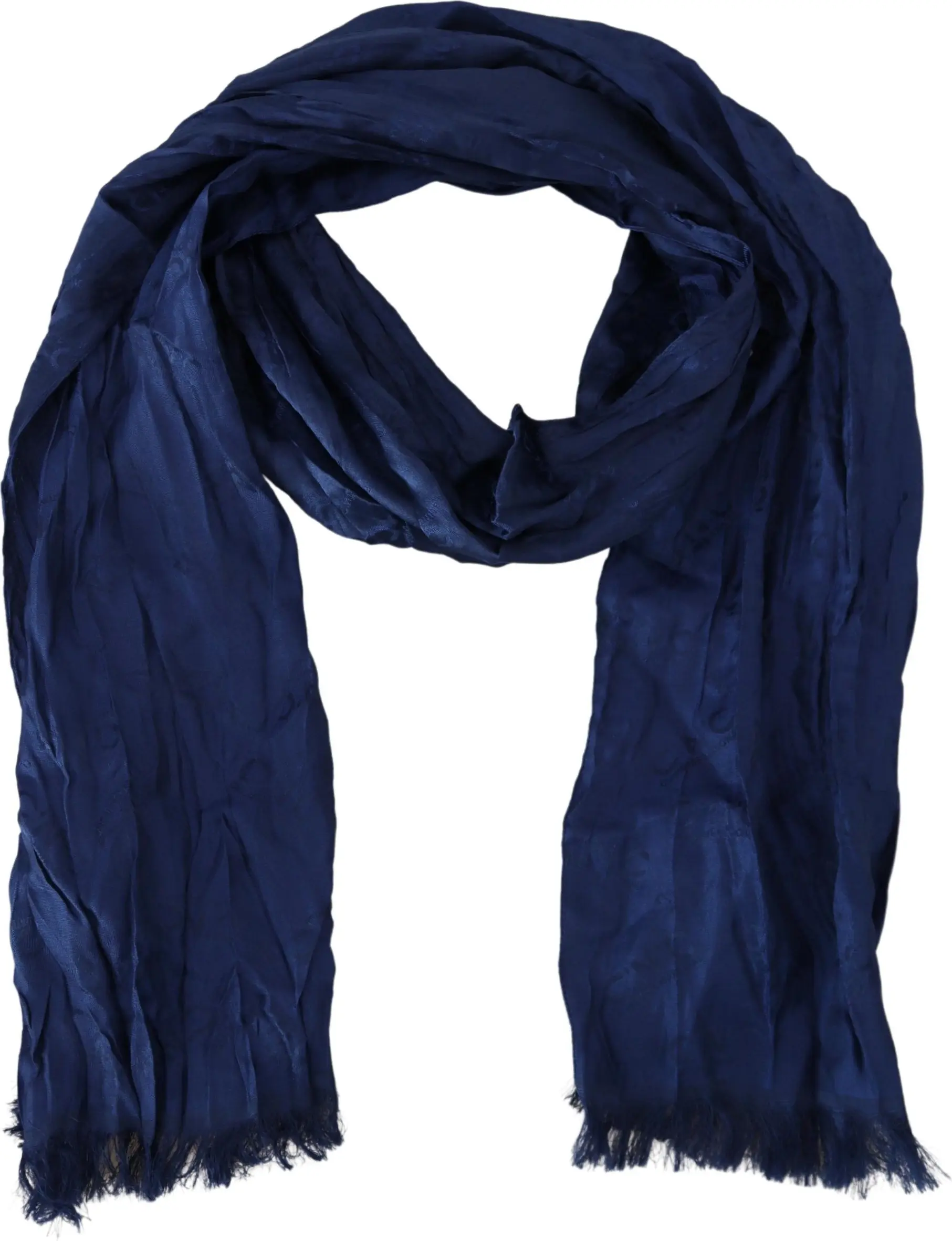 Scarf Costume National Elegant Silk Fringe Scarf