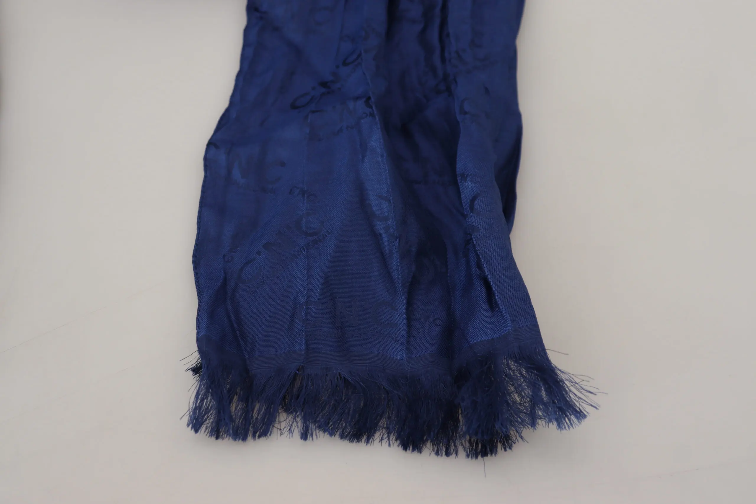 Scarf Costume National Elegant Silk Fringe Scarf