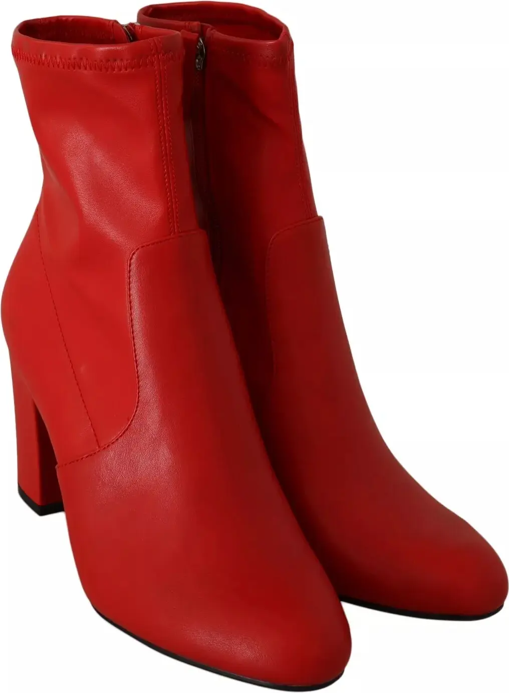 Ankle Boots Steve Madden Rot Leder