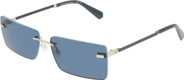 Sunglasses Calvin Klein Blue Metal Women Sunglass