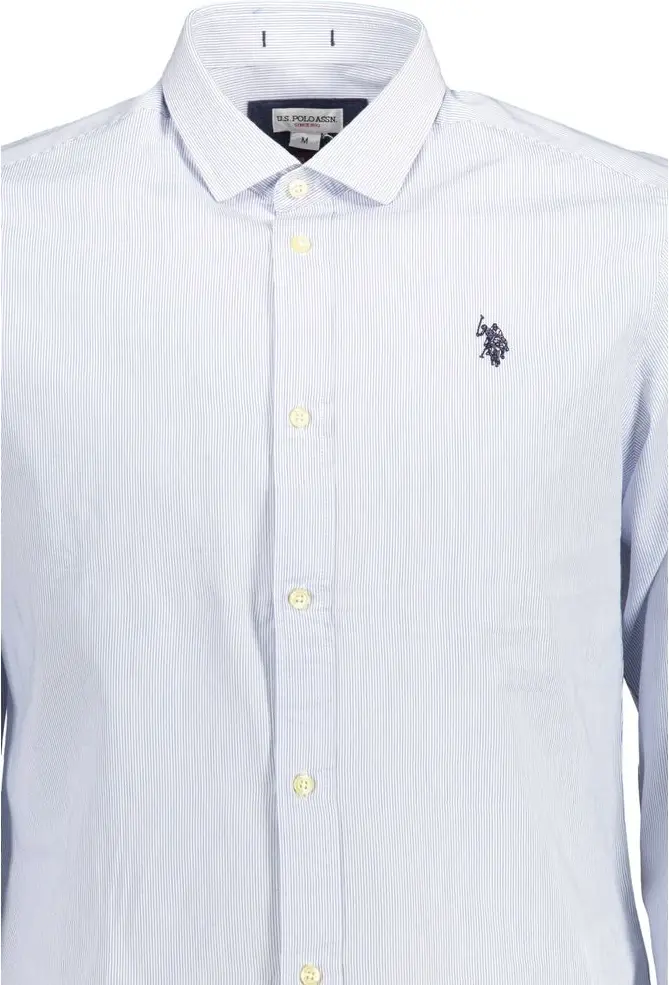 Hemd U.S. Polo Assn. Hellblau Baumwolle Herrenhemd