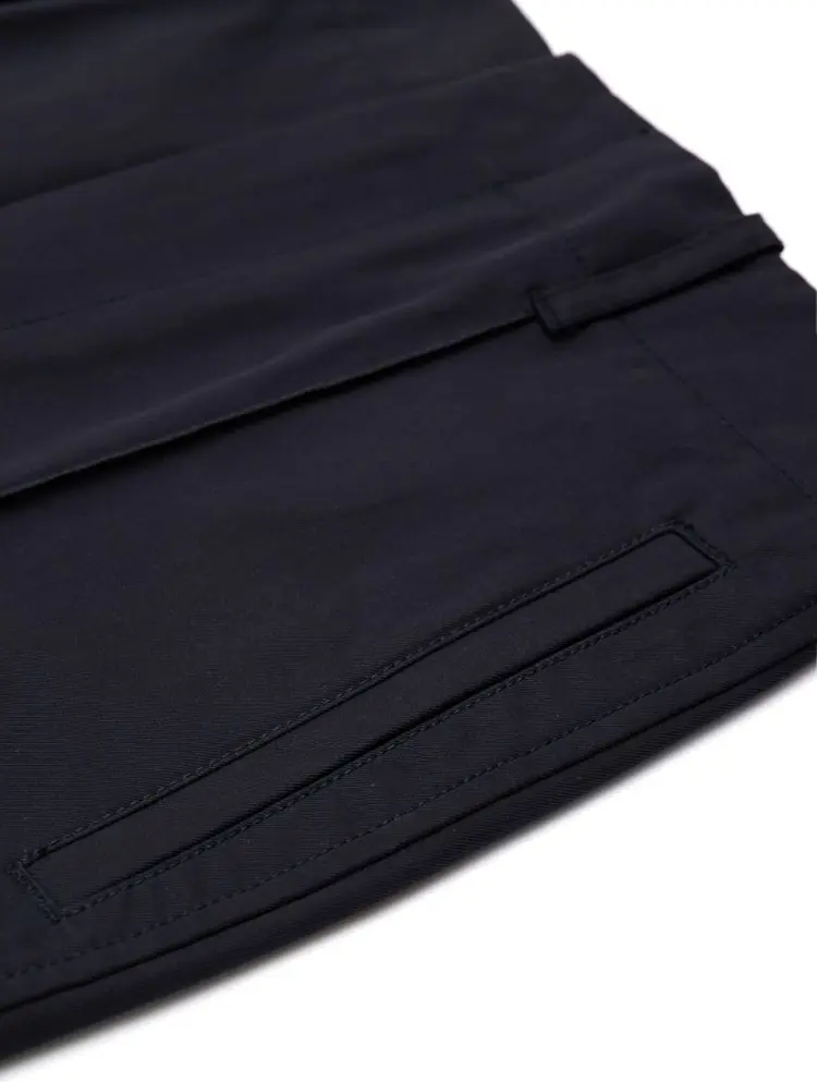 Navy Blue Cotton Pant Bottega Veneta