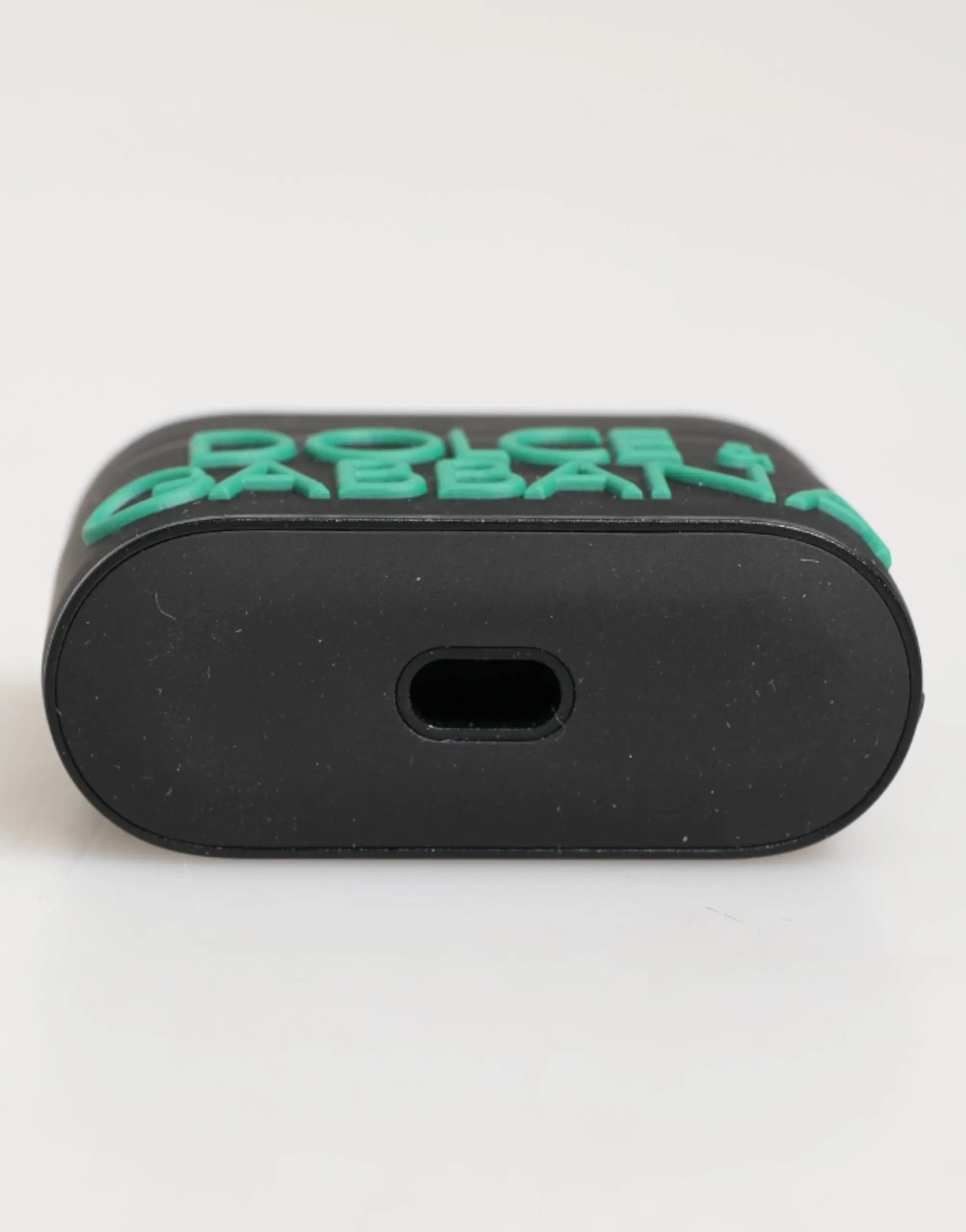 Accessory Case Dolce & Gabbana Black Mint Rubber Logo Embossed Accessory