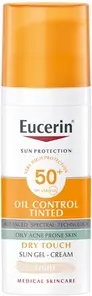 Face Sun Protection Eucerin Protective Tinting And Matting Face Gel Cream