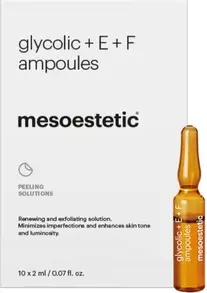Ampoules Mesoestetic Glycolic E F