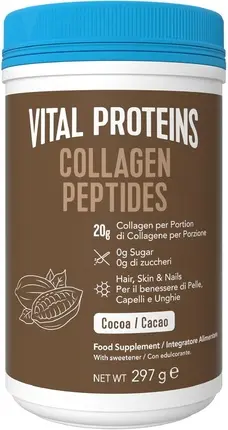 Kollagen-Peptid-Pulver Nahrungsergänzungsmittel Vital Proteins Kakaogeschmack