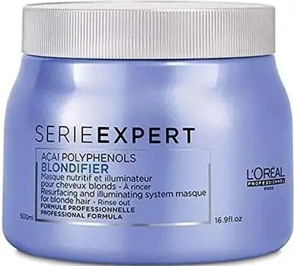 Hair Mask L'Oreal Professional Blondifier Acai Polyphenols Resurfacing and Illuminating System Masque system