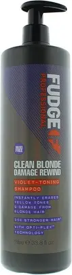 Shampoo Fudge Clean Blonde Damage Rewind Violet Toning Shampoo