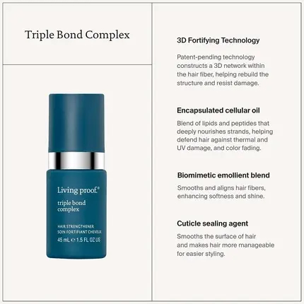 Hair Treatment Living Proof Triple Bond Complex