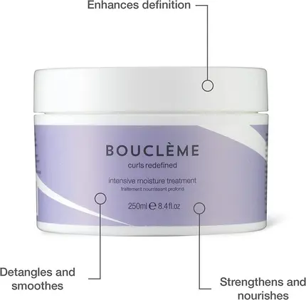 Intensive Feuchtigkeitspflege Boucleme Bouclme Curls Redefined
