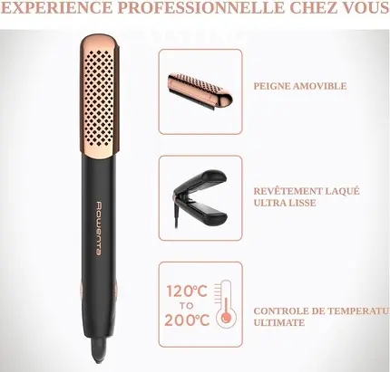 Haarglätter Rowenta Smooth and Curly Ultimate Experience