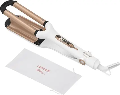 Triple Wave Hair Styler Concept A Trois Glam Style