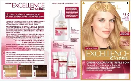 Permanent Coloring L'Oreal Professional Excellence Creme Triple Care