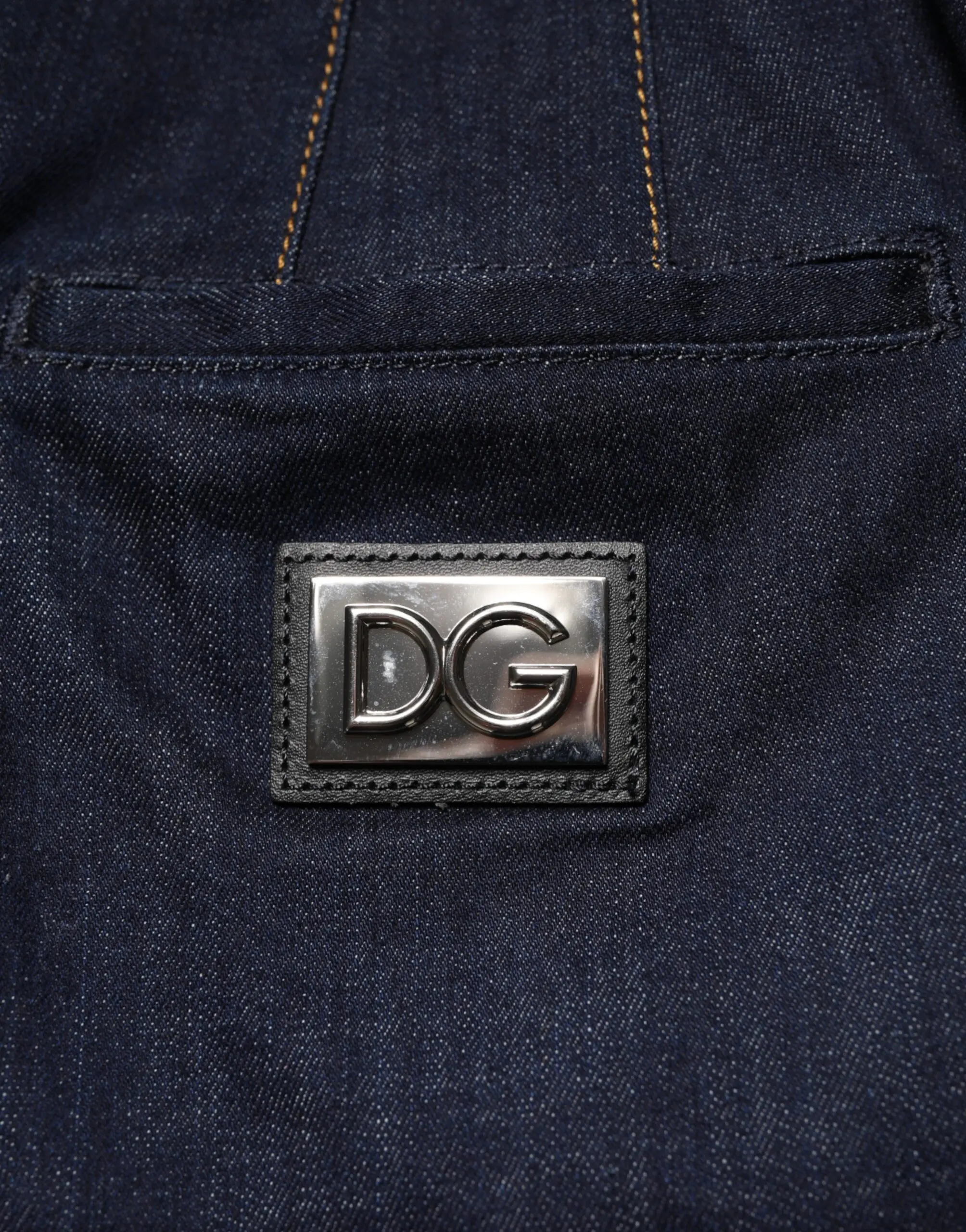 Dolce & Gabbana A-line Denim Midi Skirt