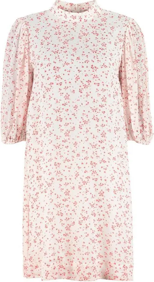 White Viscose Casual Dress GANNI