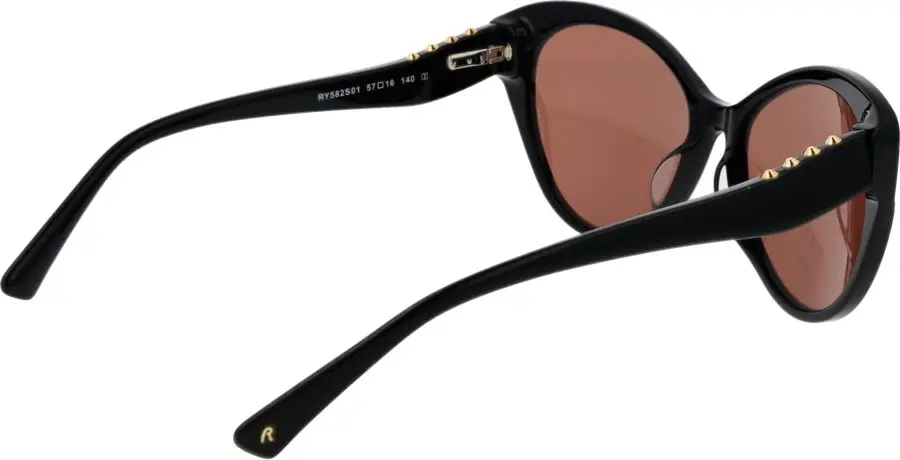 Replay Black Plastic Sunglasses