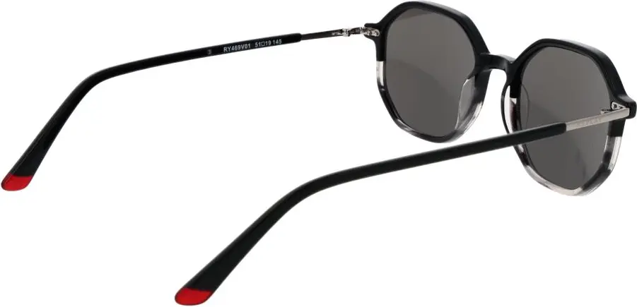 Replay Black Plastic Sunglasses