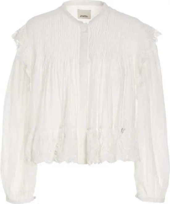 White Viscose Top Isabel Marant