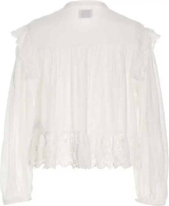 White Viscose Top Isabel Marant