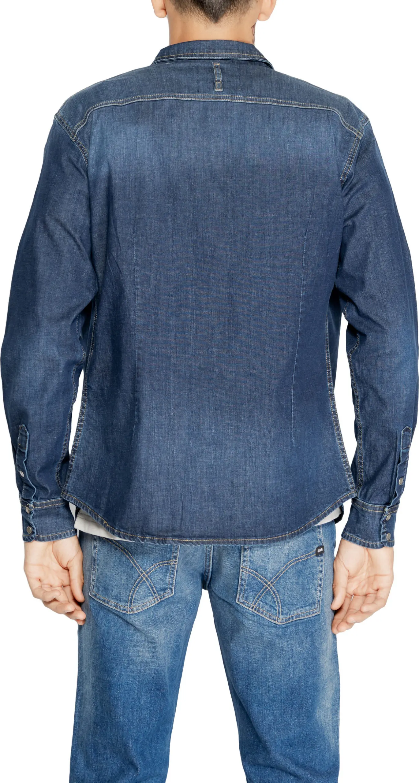Blaue Jeanshemd von Gas