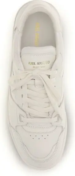 Graue Sneaker aus Kalbsleder