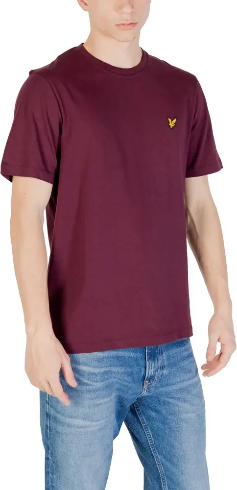 Bordeaux Baumwoll T-Shirt
