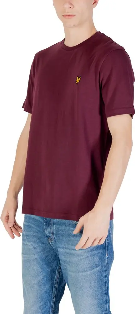 Bordeaux Baumwoll T-Shirt