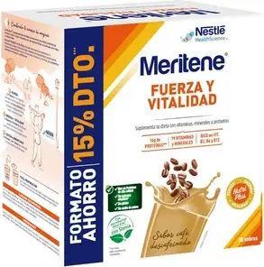 Strength and Vitality Decaffeinated Coffee Flavor Meritene