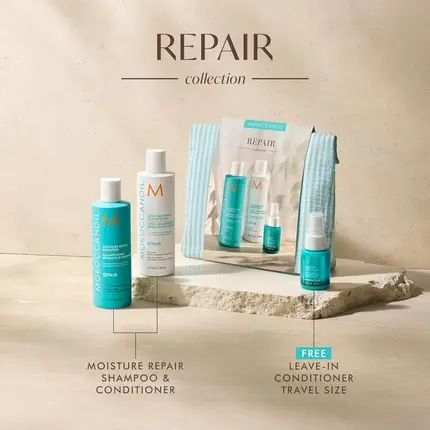Haarfeuchtigkeit Reparatur Geschenkset Moroccanoil