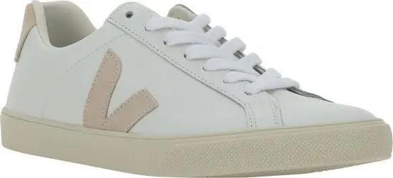 Sneakers White Calf Leather Bos Taurus Low Top Sneakers