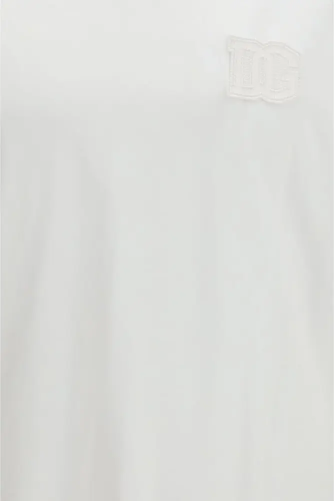 Weißes Baumwoll-T-Shirt Dolce & Gabbana