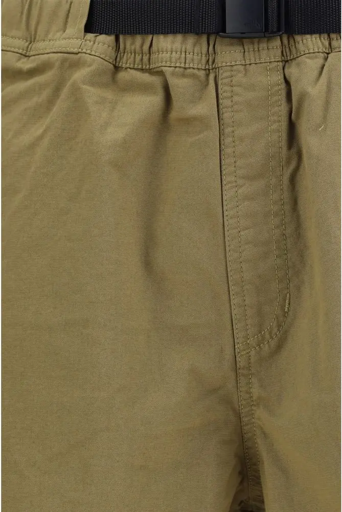 Bicolor Cotton Bermuda Shorts