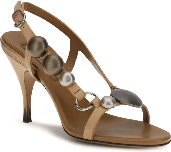 Sandals Miu Miu Bos Taurus Stiletto Heel