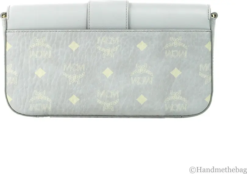 Shoulder Crossbody Clutch MCM Pebbled Visetos Leather