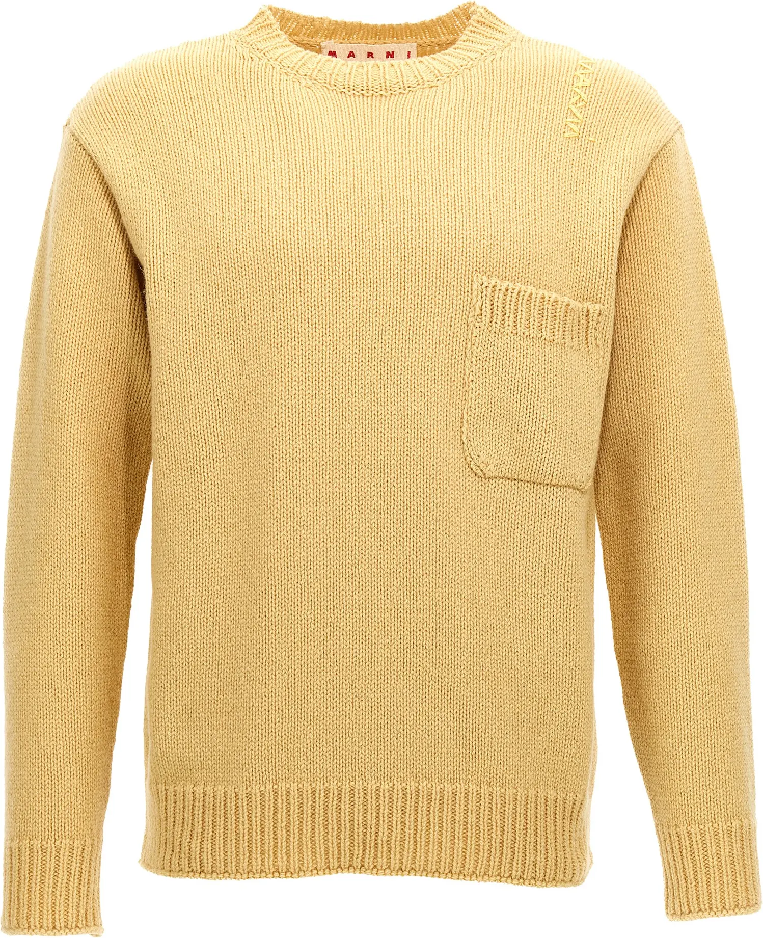 Bicolor Wool Cardigan Marni