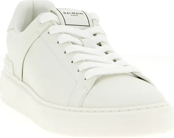 Sneakers Balmain White Calfskin
