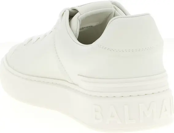 Sneakers Balmain White Calfskin