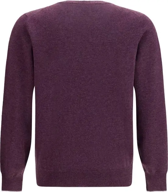 Sweater Brunello Cucinelli Purple Cashmere