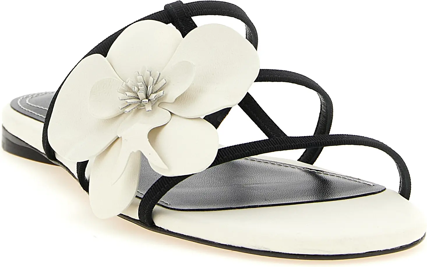 Zimmermann Zweifarbige Leder-Slipper