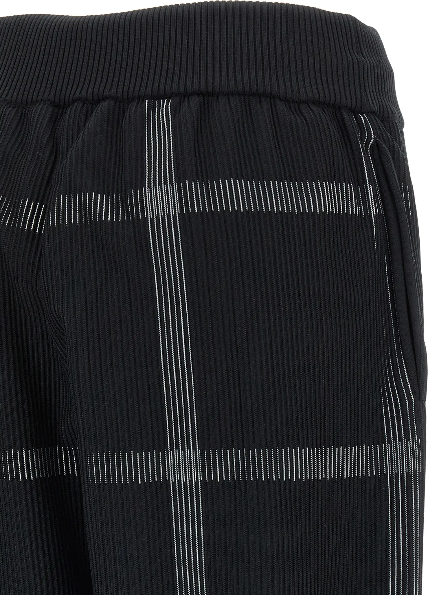 Casual Pants Pleats Please Issey Miyake Crossing Knit