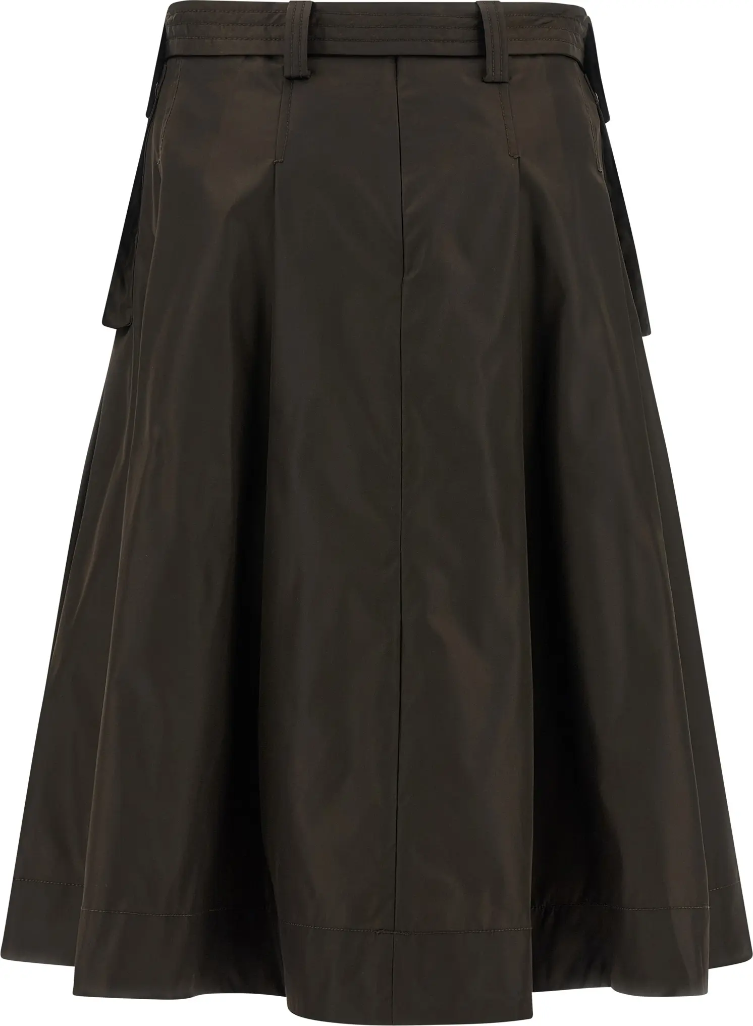 Skirt GANNI Duchesse Nylon Pleated