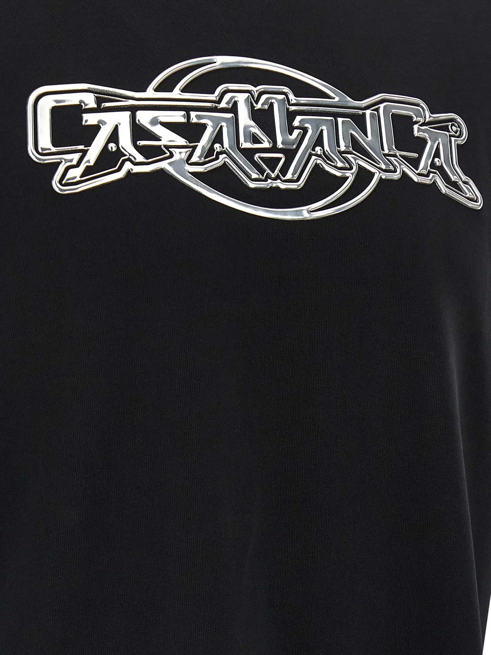 T-Shirt Casablanca Black Organic Cotton T-Shirt