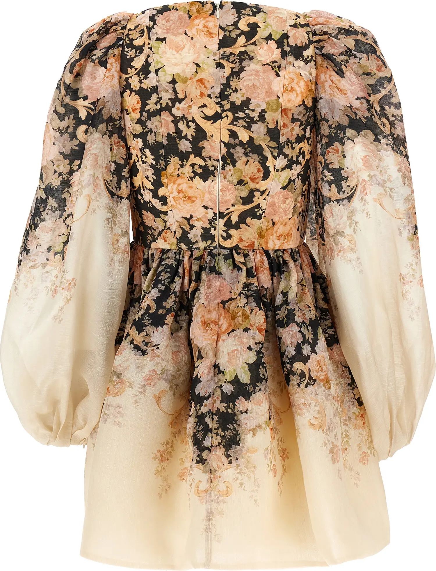 Casual Dress Zimmermann Illustration Draped Mini