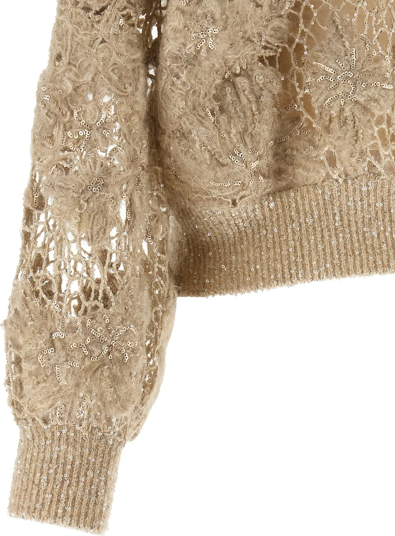 Cardigan Brunello Cucinelli Whispering Bloom Embroidery